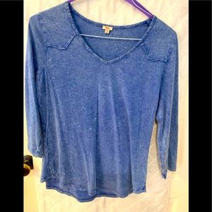 Denim look Reba pullover